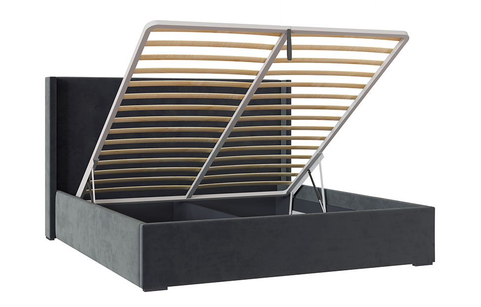 Двуспальные кровати - изображение №4 "Кровать Орландо с подъёмным механизмом 180х200"  на www.Angstrem-mebel.ru