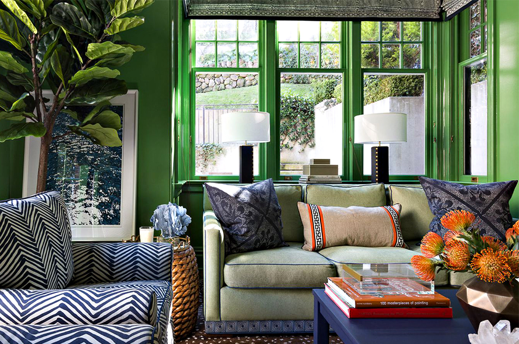 Зеленая гостиная Зеленая гостиная