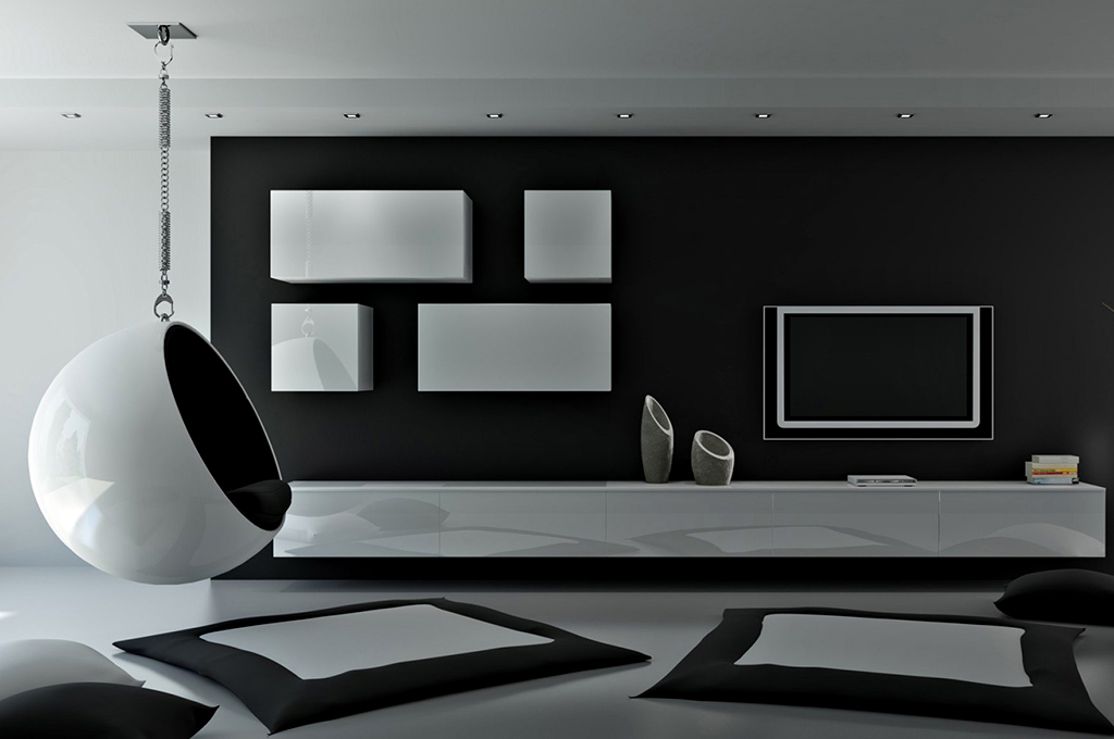 Черная гостиная Черная гостиная