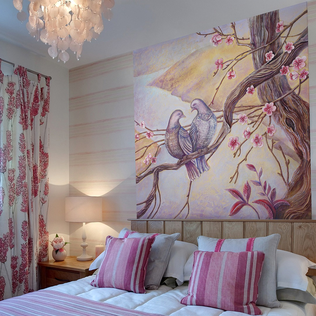 Роспись стен в интерьере Роспись стен в интерьере